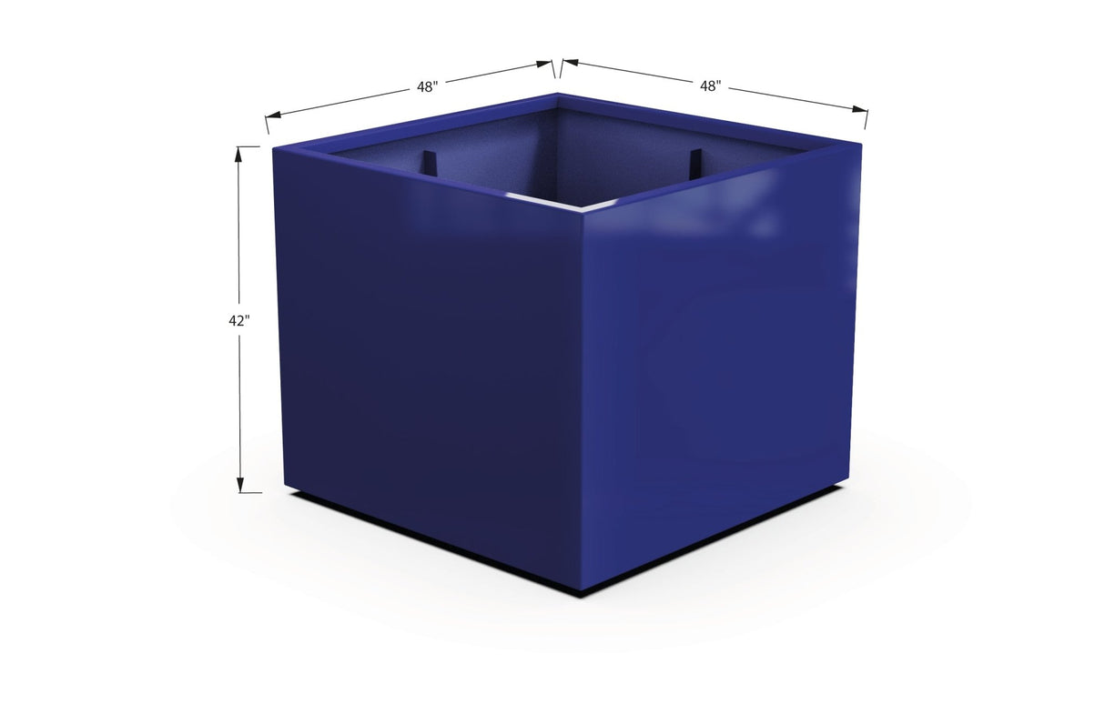 Aluminum Square & Cube Planter - Plantercraft