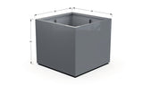 Aluminum Square & Cube Planter - Plantercraft