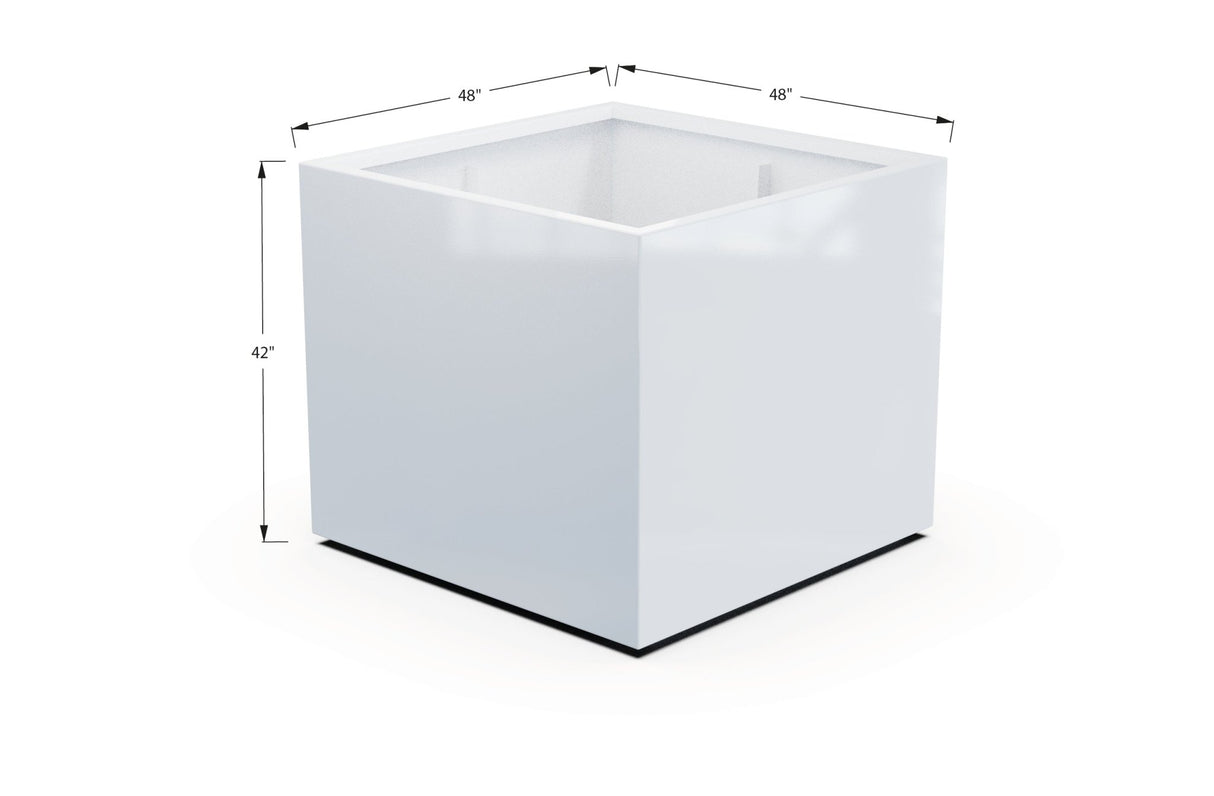 Aluminum Square & Cube Planter - Plantercraft