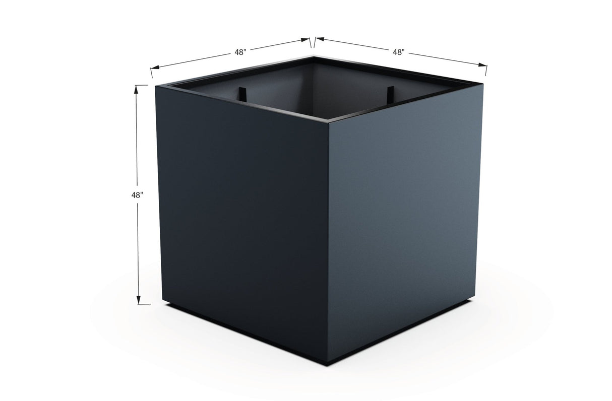 Aluminum Square & Cube Planter - Plantercraft