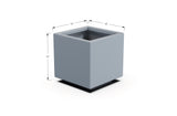 Aluminum Square & Cube Planter – 12" to 24" H