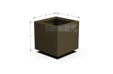 Aluminum Square & Cube Planter – 12" to 24" H