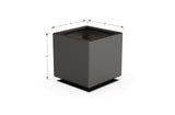Aluminum Square & Cube Planter – 12" to 24" H