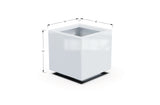 Aluminum Square & Cube Planter – 12" to 24" H