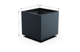 Aluminum Square & Cube Planter – 12" to 24" H