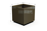Aluminum Square & Cube Planter – 12" to 24" H