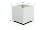 Aluminum Square & Cube Planter – 12" to 24" H