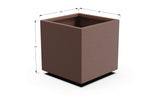 Aluminum Square & Cube Planter – 12" to 24" H