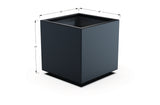 Aluminum Square & Cube Planter – 12" to 24" H