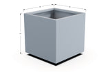 Aluminum Square & Cube Planter – 12" to 24" H
