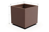 Aluminum Square & Cube Planter – 12" to 24" H