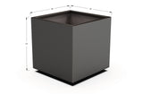 Aluminum Square & Cube Planter – 12" to 24" H