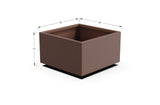 Aluminum Square & Cube Planter – 12" to 24" H