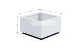 Aluminum Square & Cube Planter – 12" to 24" H