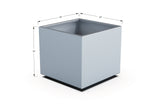 Aluminum Square & Cube Planter – 12" to 24" H