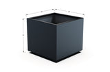 Aluminum Square & Cube Planter – 12" to 24" H