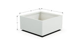Aluminum Square & Cube Planter – 12" to 24" H