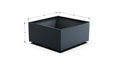 Aluminum Square & Cube Planter – 12" to 24" H