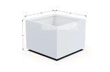 Aluminum Square & Cube Planter – 12" to 24" H