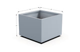 Aluminum Square & Cube Planter – 12" to 24" H
