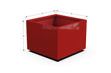 Aluminum Square & Cube Planter – 12" to 24" H