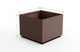 Aluminum Square & Cube Planter – 12" to 24" H