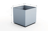 Aluminum Square & Cube Planter – 12" to 24" H