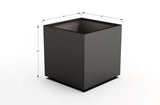 Aluminum Square & Cube Planter – 12" to 24" H