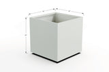 Aluminum Square & Cube Planter – 12" to 24" H