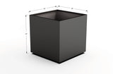 Aluminum Square & Cube Planter – 28" to 48" H