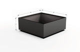 Aluminum Square & Cube Planter – 12" to 24" H