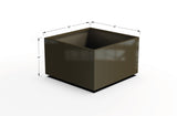 Aluminum Square & Cube Planter – 12" to 24" H