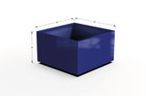 Aluminum Square & Cube Planter – 12" to 24" H