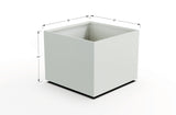 Aluminum Square & Cube Planter – 12" to 24" H