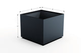 Aluminum Square & Cube Planter – 12" to 24" H