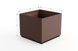 Aluminum Square & Cube Planter – 12" to 24" H