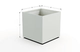 Aluminum Square & Cube Planter – 28" to 48" H
