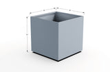 Aluminum Square & Cube Planter – 28" to 48" H