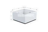Aluminum Square & Cube Planter – 12" to 24" H