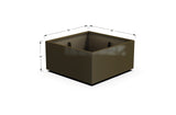Aluminum Square & Cube Planter – 12" to 24" H