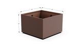 Aluminum Square & Cube Planter – 12" to 24" H