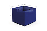 Aluminum Square & Cube Planter – 28" to 48" H