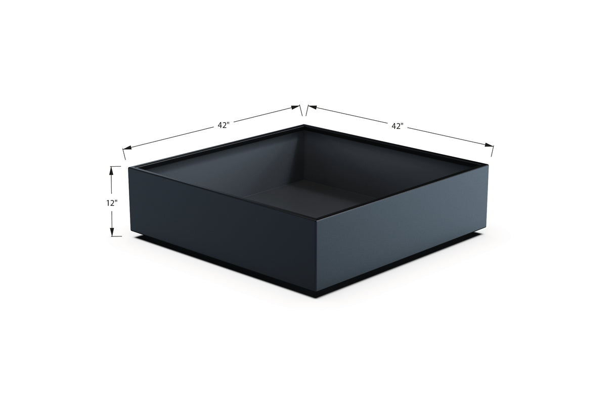 Aluminum Square & Cube Planter – 12" to 24" H