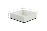 Aluminum Square & Cube Planter – 12" to 24" H