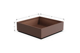 Aluminum Square & Cube Planter – 12" to 24" H