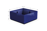 Aluminum Square & Cube Planter – 12" to 24" H