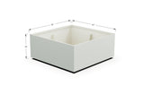Aluminum Square & Cube Planter – 12" to 24" H