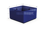 Aluminum Square & Cube Planter – 12" to 24" H