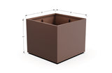 Aluminum Square & Cube Planter – 28" to 48" H
