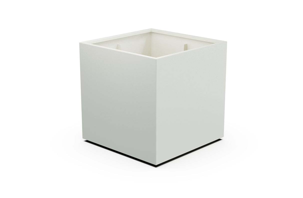 Aluminum Square & Cube Planter – 28" to 48" H